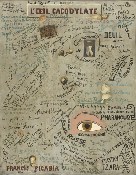 Francis Picabia, ‘L’Œil cacodylate (The Cacodylic Eye)’, 1921