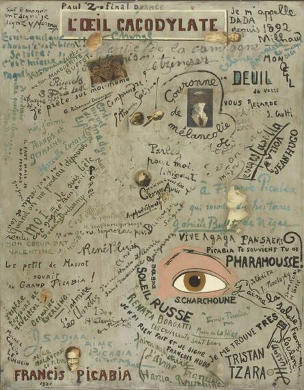 Francis Picabia, ‘L’Œil cacodylate (The Cacodylic Eye)’, 1921