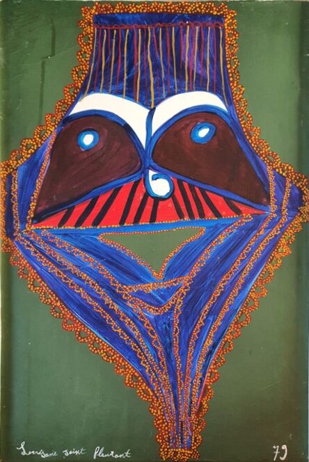 Louisiane Saint-Fleurant, ‘"Haitian Mask"’, 1979