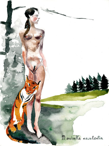 Nikita Shalenny, ‘The Girl and the Tiger I’, 2015