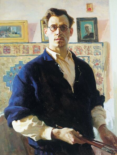 Vladimir Semenovich Zakharkin, ‘Self portrait’, 1947