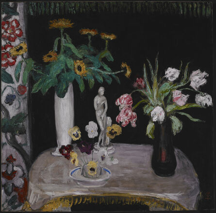 Florine Stettheimer, ‘Flowers with Aphrodite’, ca. 1915
