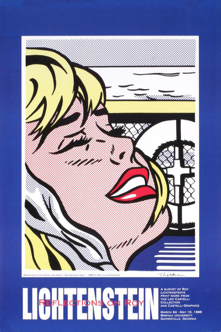 Roy Lichtenstein, ‘Shipboard Girl’, 1995
