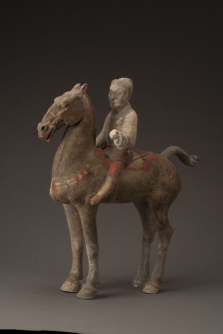 ‘Cavalier figurine’, 206 BC -9 AD