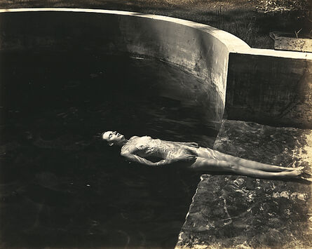 Edward Weston, ‘Nude Floating (Charis)’, 1939