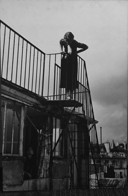André Kertész, ‘A Visit in Montparnasse, Paris’, 1936 / 1973c