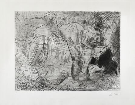 Pablo Picasso, ‘Etreinte I (Bloch 1110; Baer 1103 V.B.b)’, 1963