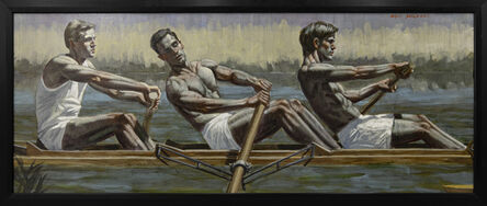 Mark Beard, ‘[Bruce Sargeant (1898-1938)] Three Rowers, Gliding Across the Water’, n.d.