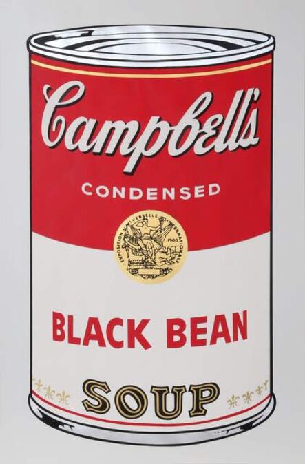 Andy Warhol, ‘Campbell’s Soup I: Black Bean (FS II.44)’, 1968