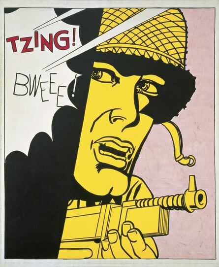 Roy Lichtenstein, ‘Live Ammo (Tzing!)’, 1962