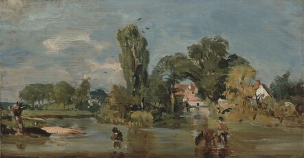 John Constable, ‘Flatford Mill’, between 1810 and 1811