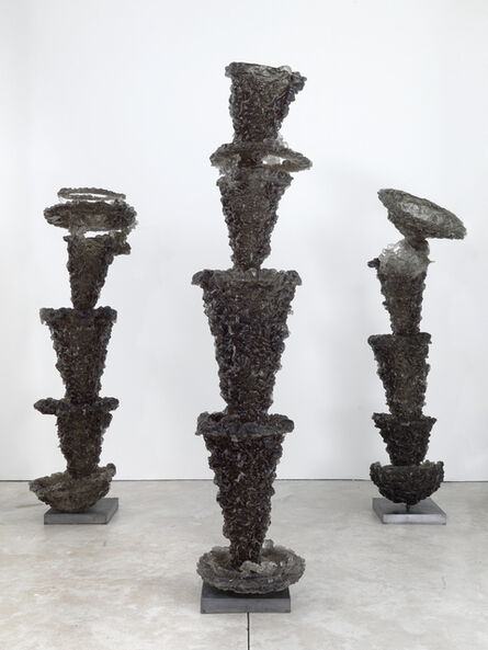 Lynda Benglis, ‘Black Ice’, 2009
