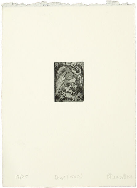 Leon Kossoff, ‘Head No 2’, 1984