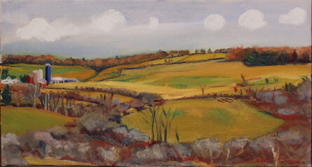 Temma Bell, ‘White Clouds over the Farm’, 2003