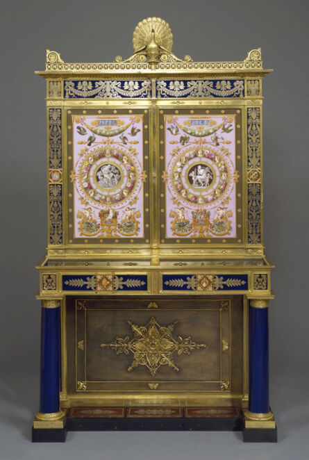 Sèvres Porcelain Manufactory, ‘Jewel cabinet’, 1825-1826