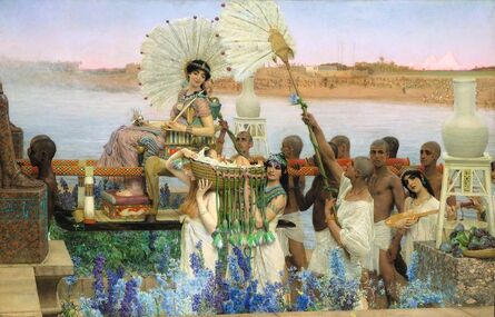 Lawrence Alma-Tadema, ‘The Finding of Moses’, 1904