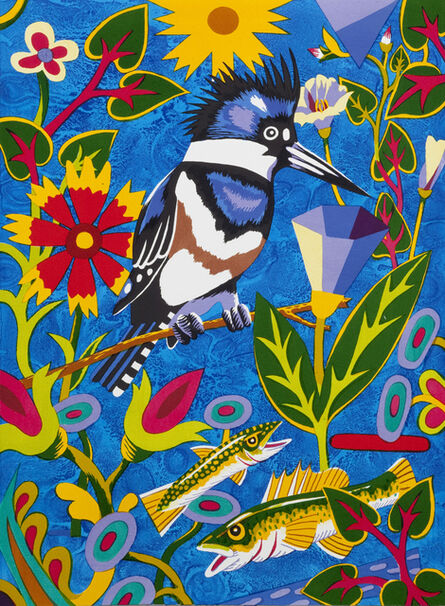 Billy Hassell, ‘Kingfisher (Into Blue)’, 2015