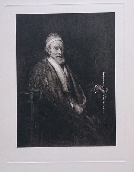 Rembrandt van Rijn, ‘Portrait d'homme âgé’, ca. 1910