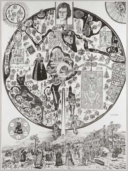 Grayson Perry, ‘Map of Nowhere’, 2008