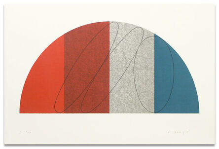 Robert Mangold (b. 1937), ‘Semi-Circle II’, 1995