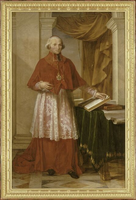 Charles Meynier, ‘Portrait du cardinal Fesch en grand aumônier de l’Empire (Portrait of Cardinal Fesch, Grand Chaplain of the Empire)’, 1806