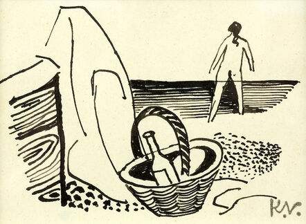 Keith Vaughan, ‘Beach Scene’, 1947