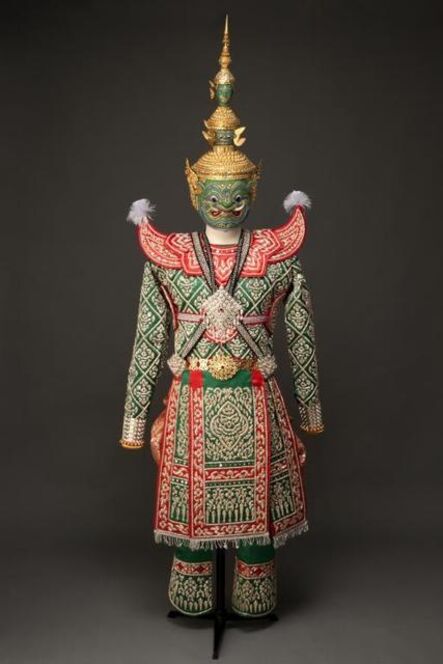 ‘Mask and costume for Tosakanth, Thai name for Ravana’, 2005