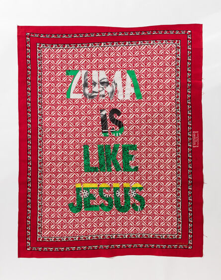 Lawrence Lemaoana, ‘Zuma is like Jesus’, 2017