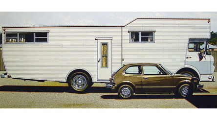 James Torlakson, ‘Mobile Home with Honda’, 1974