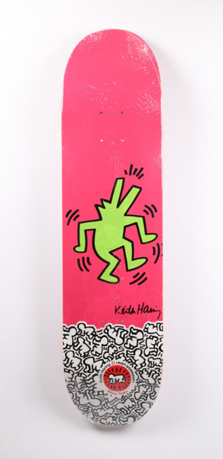 Keith Haring, ‘Keith Haring Skateboard Deck (Haring crocodile)’, ca. 2012