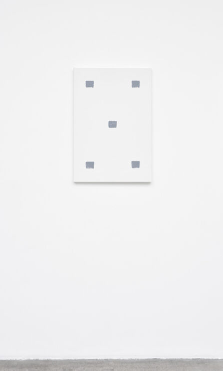 Niele Toroni, ‘Empreintes de pinceau N°50 à intervalles réguliers de 30 cm’, June 2019