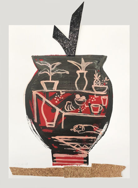 Monica Kim Garza, ‘Dog on Vase’, 2018
