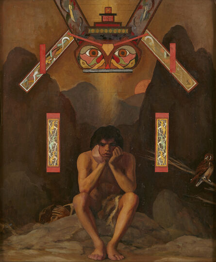 R. H. Ives Gammell, ‘Figure with Totem’, ca. 1980