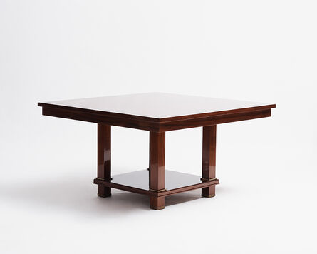 Jacques Adnet, ‘Large Two-Tier Square Table (One of Two)’, 1955