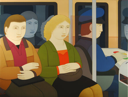 Andrew Stevovich, ‘Subway Riders’, 2014