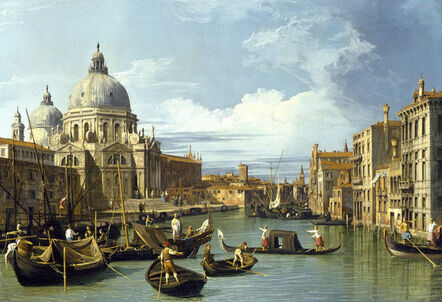 Canaletto, ‘Entrance to the Grand Canal’, 1730