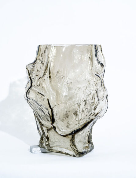 FOS, ‘Mountain Vase with Foot - Olive’, 2019