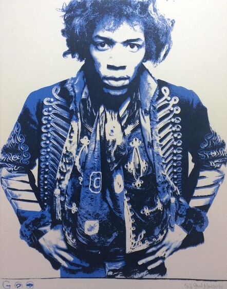 Gered Mankowitz, ‘Jimi Hendrix: Blue’