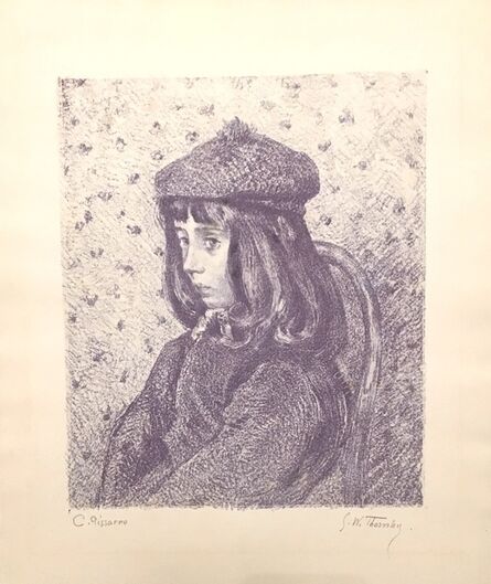 Camille Pissarro, ‘Felix Pissarro (The third son of Camille Pissarro)’, ca. 1890