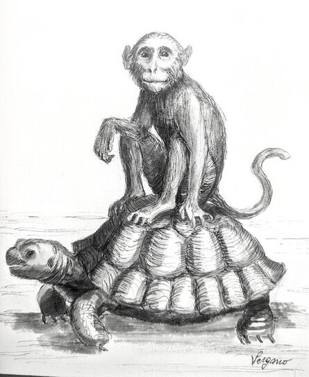 Cristina Vergano, ‘The Tortoise and the Monkey’, 2022
