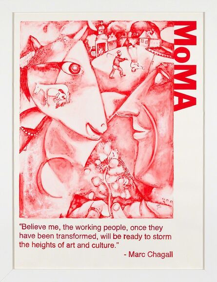 Yevgeniy Fiks, ‘Communist Tour of MoMA (Marc Chagall)’, 2010
