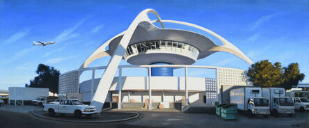Danny Heller, ‘LAX Theme Building Loading Dock With Plane’, 2010