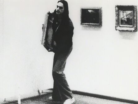 Ulay, ‘Irritation - There is a Criminal Touch to Art ’, 1976