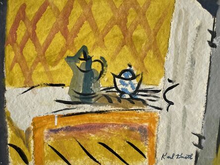 Karl Knaths, ‘Tea Pot Coffee Pot’, ca. 1932