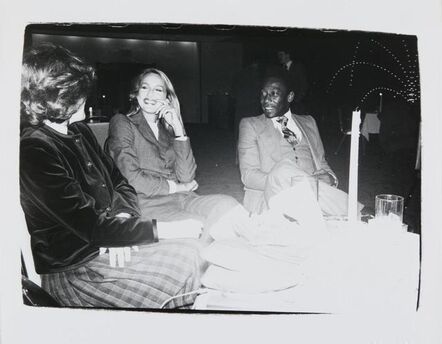 Andy Warhol, ‘Andy Warhol, Photograph of Jerry Hall and Pelé, 1980’, 1980