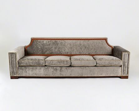 André Arbus, ‘Freestanding Four Seat Sofa (pair)’, 1955