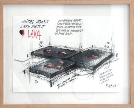 Fabrizio Plessi, ‘Lava Project 3’, 2005
