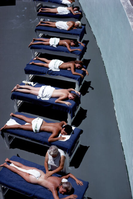 Henri Dauman, ‘Fontainebleau Hotel Rooftop, Miami Beach, Florida, 1968’