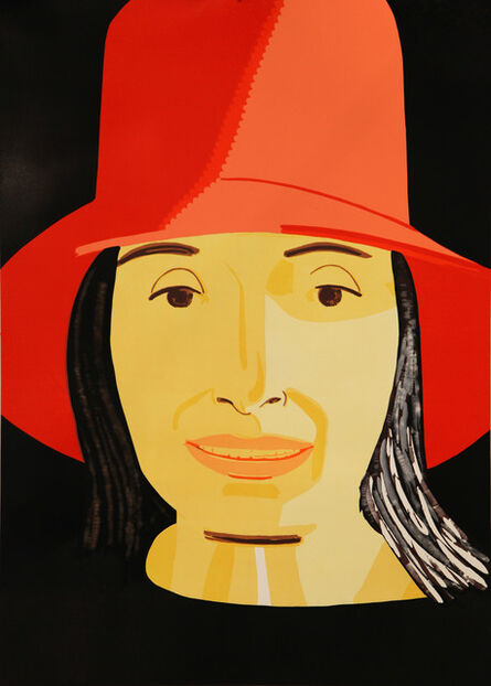 Alex Katz, ‘Red Hat Ada’, 2015