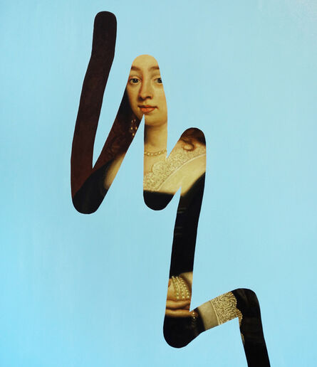 Lino Lago, ‘Fake Abstract (Cornelis Jonson van Ceulen the Elder)’, 2020